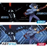 Hrnek Solo Leveling - Jinwoo & Igris (měnící se)