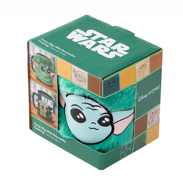 Hrnek Star Wars: The Mandalorian - Grogu Mug (+ plyšový návlek)