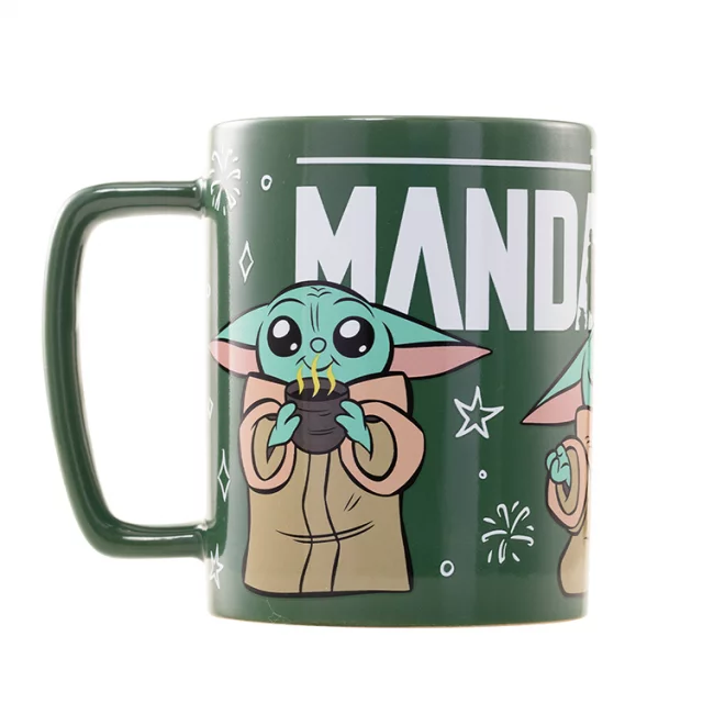 Hrnek Star Wars: The Mandalorian - Grogu Mug (+ plyšový návlek)