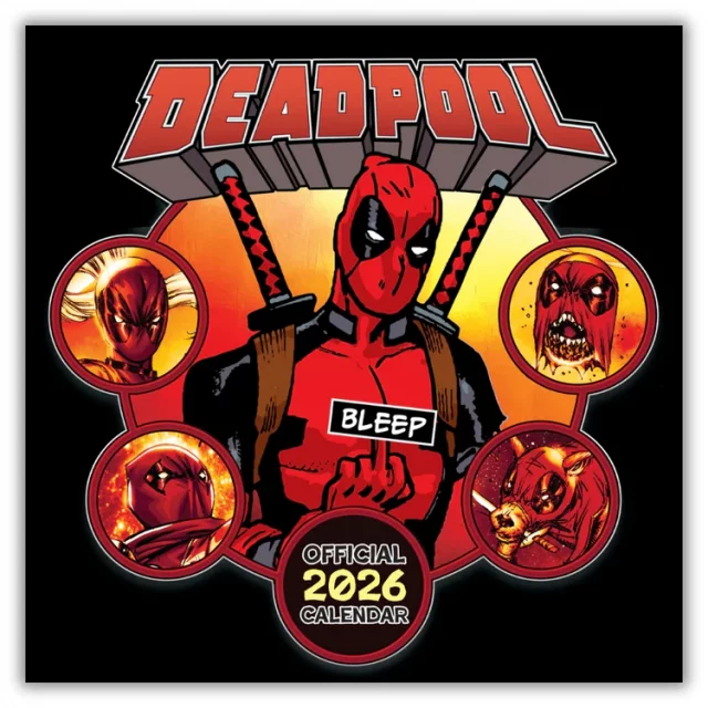 Kalendář Deadpool 2026