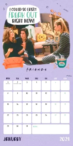 Kalendář Friends 2024