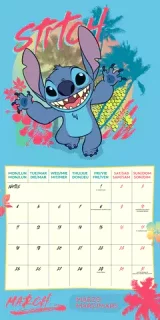 Kalendář Lilo & Stitch 2024