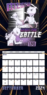 Kalendář Pokémon 2024