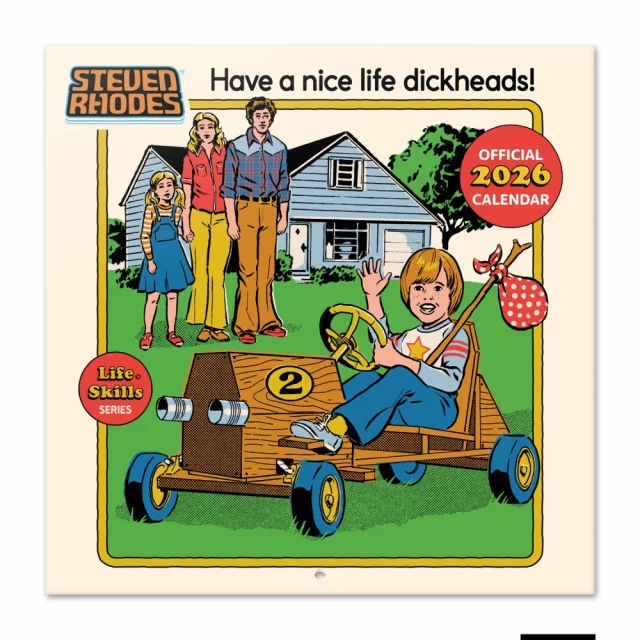 Kalendář Steven Rhodes 2026