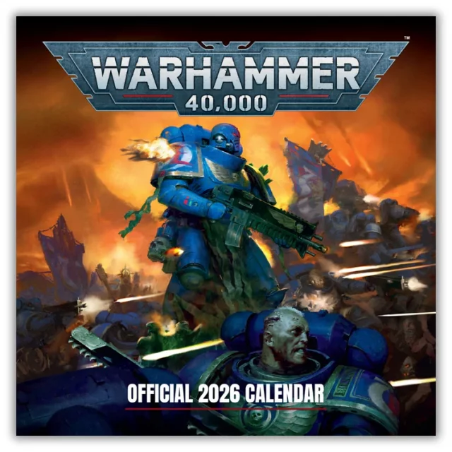 Kalendář Warhammer 40k 2026