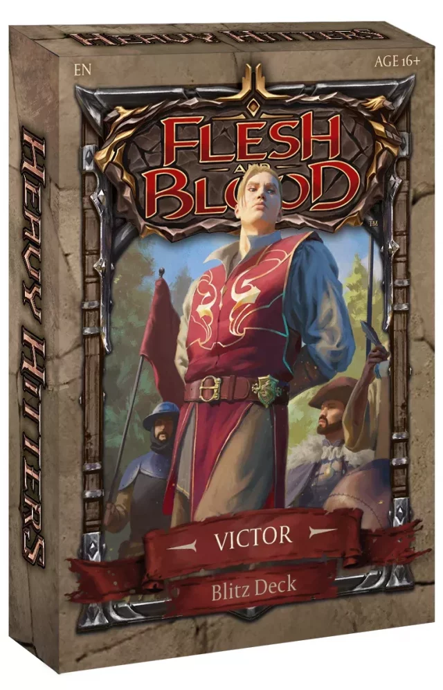 Karetní hra Flesh and Blood TCG: Heavy Hitters - Victor Blitz Deck
