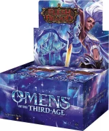 Karetní hra Flesh and Blood TCG: Omens of the Third Age - Booster Box (24 boosterů) - Sběratelská karetní hra TCG