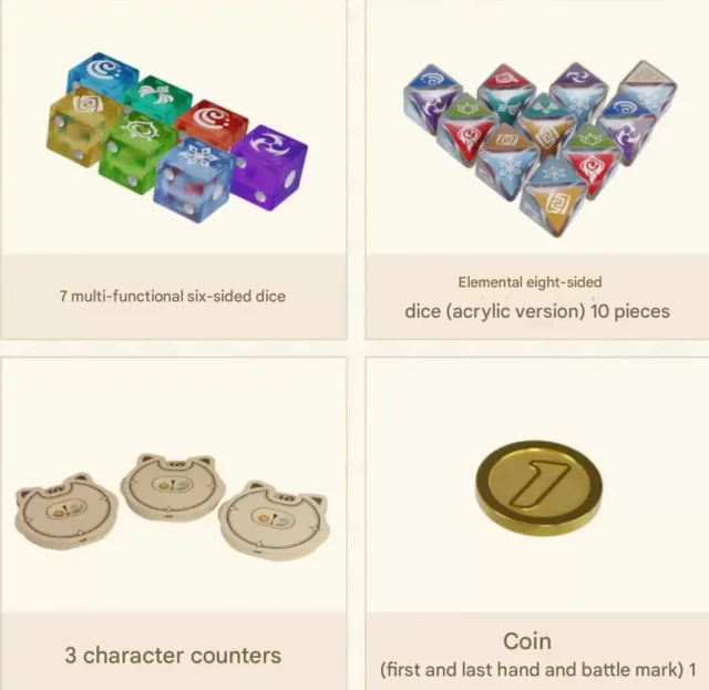 Genshin Impact TCG doplňky