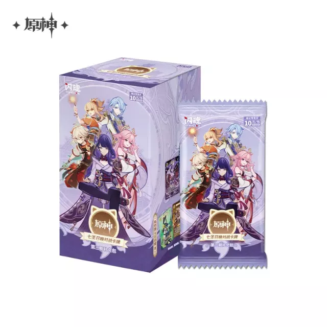 Karetní hra Genshin Impact TCG - Series 3 Booster (CN) - Sběratelská karetní hra TCG