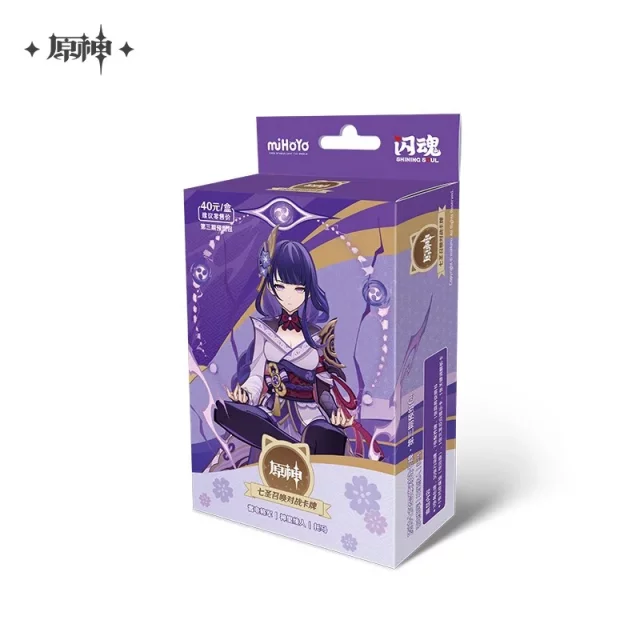 Karetní hra Genshin Impact TCG - Pre-Built Starter Deck Raiden Shogun (CN)