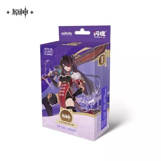 Karetní hra Genshin Impact TCG - Pre-Built Starter Deck Beidou (CN) - Sběratelská karetní hra TCG