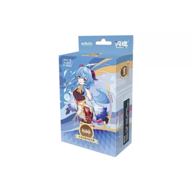Karetní hra Genshin Impact TCG - Pre-Built Starter Deck Ganyu (CN) - Sběratelská karetní hra TCG
