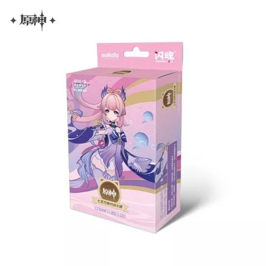 Karetní hra Genshin Impact TCG - Pre-Built Starter Deck Sangonomiya Kokomi (CN) - Sběratelská karetní hra TCG