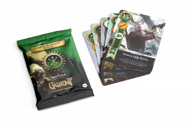 Karetní hra Gwent - Ballads Legendary Foil Cards - Scoia'Tael (10 karet) ENG