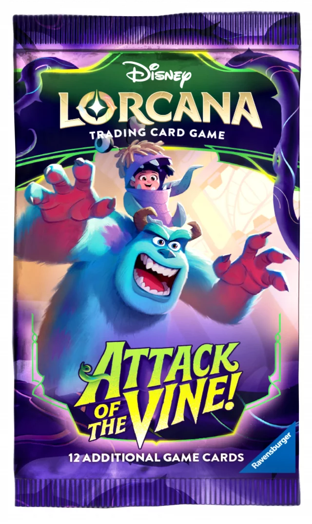 Karetní hra Lorcana: Attack of the Vine - Booster (12 karet)