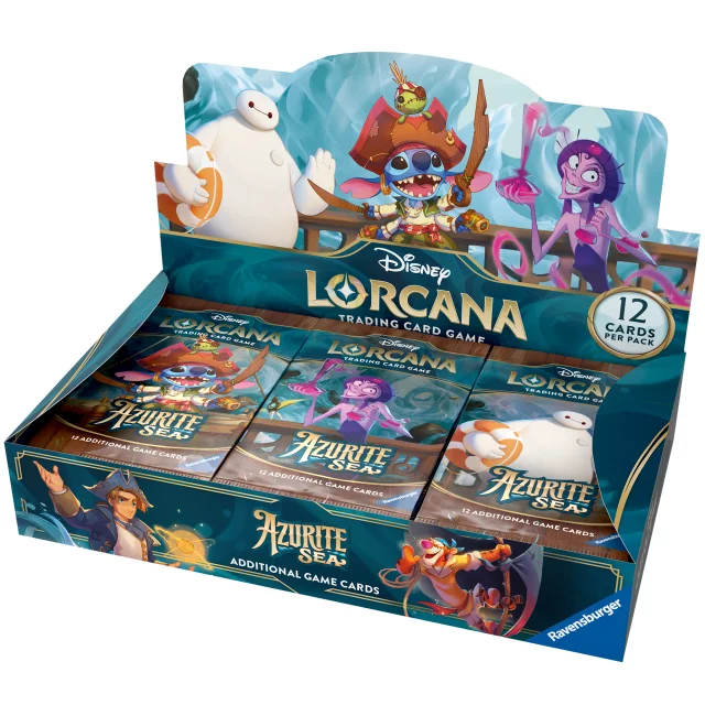 Karetní hra Lorcana: Azurite Sea - Booster Box (24 boosterů)