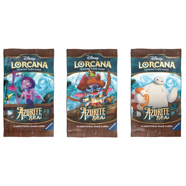 Karetní hra Lorcana: Azurite Sea - Booster (12 karet)