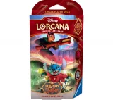 Karetní hra Lorcana: Reign of Jafar - Ruby & Steel Starter Deck (Mulan & Stitch)