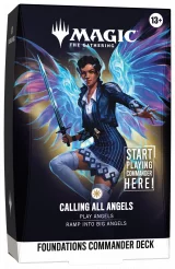 Karetní hra Magic: The Gathering - Foundations Commander Deck - Calling All Angels