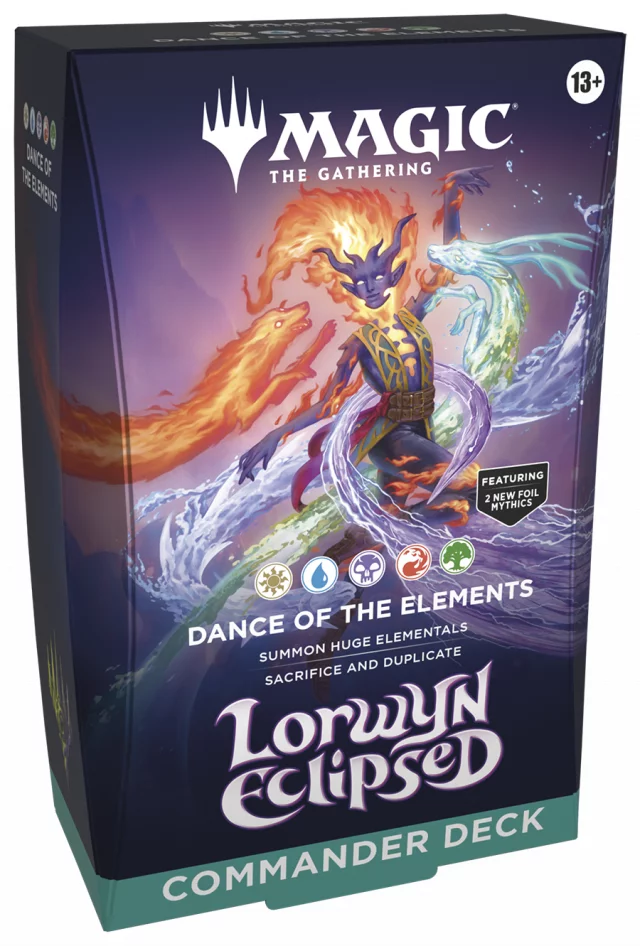 Výhodný set Magic: The Gathering Lorwyn Eclipsed - Dance of the Elements Commander Deck + Blight Curse Commander Deck