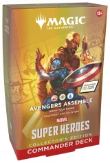 Karetní hra Magic: The Gathering Marvel Super Heroes - Avengers Assemble Commander Deck Collector's Edition
