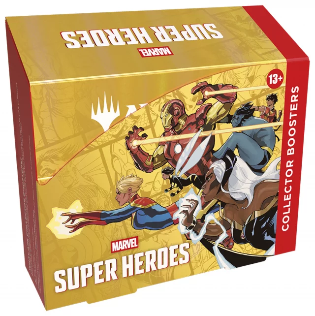 Karetní hra Magic: The Gathering Marvel Super Heroes - Collector Booster Box (12 boosterů)