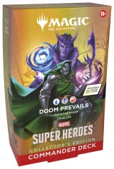 Karetní hra Magic: The Gathering Marvel Super Heroes - Doom Prevails Commander Deck Collector's Edition