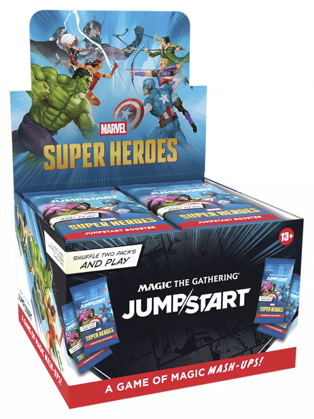 Karetní hra Magic: The Gathering Marvel Super Heroes - Jumpstart Booster Box (24 boosterů)