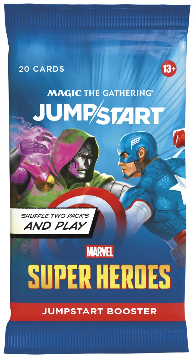Karetní hra Magic: The Gathering Marvel Super Heroes - Jumpstart Booster (20 karet)