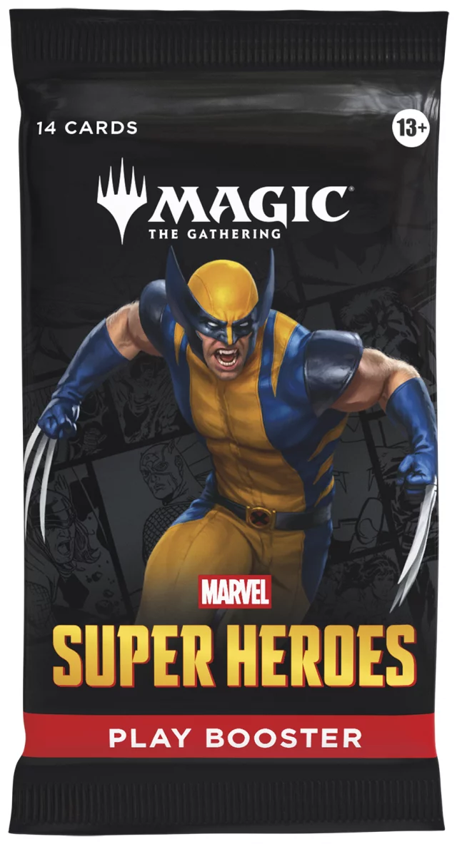 Karetní hra Magic: The Gathering Marvel Super Heroes - Play Booster (14 karet)