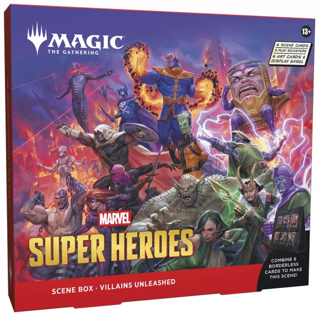 Karetní hra Magic: The Gathering Marvel Super Heroes - Villains Unleashed Scene Box