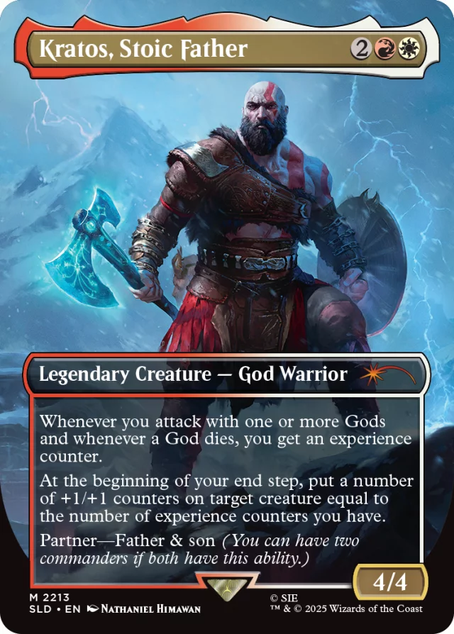 Karetní hra Magic: The Gathering Secret Lair x God of War: Norse