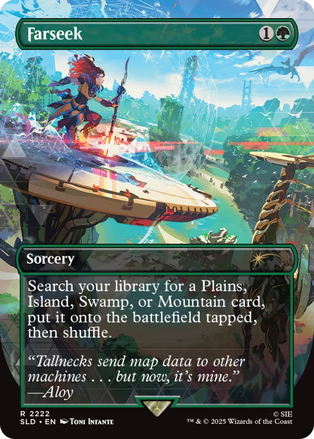 Karetní hra Magic: The Gathering Secret Lair x Horizon: Into the Forbidden West