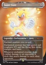 Karetní hra Magic: The Gathering Secret Lair x Sonic: Friends & Foes