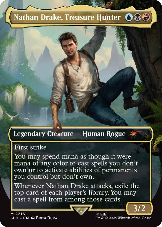 Karetní hra Magic: The Gathering Secret Lair x Uncharted