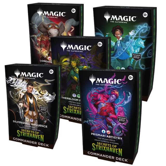 Karetní hra Magic: The Gathering Secrets of Strixhaven - Commander Deck Set
