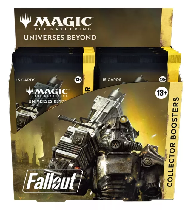 Karetní hra Magic: The Gathering Universes Beyond - Fallout - Collector Booster Box (12 boosterů)