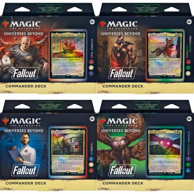 Karetní hra Magic: The Gathering Universes Beyond - Fallout - Commander Deck Set