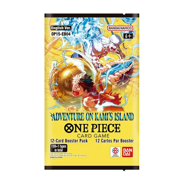 Karetní hra One Piece TCG - Adventure on Kami's Island Booster (12 karet)
