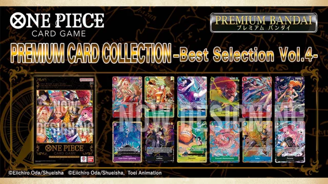 Karetní hra One Piece TCG - Premium Card Collection - Best Selection Vol.4 (booklet + 12 prémiových karet)