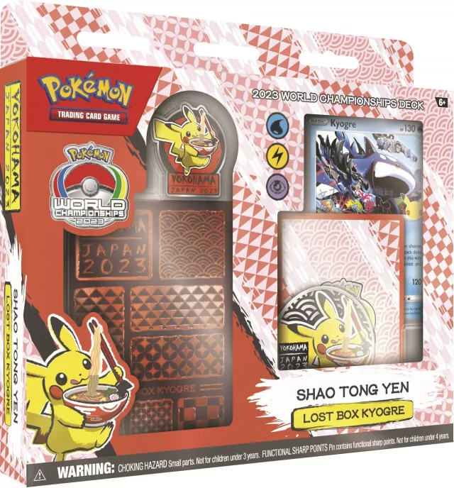 Karetní hra Pokémon TCG - Lost Box Kyogre World Championships Deck 2023 (Shao Tong Yen)