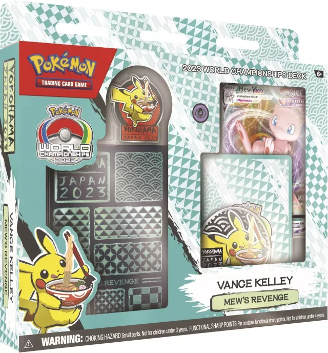 Karetní hra Pokémon TCG - Mew VMAX World Championships Deck 2023 (Vance Kelley)