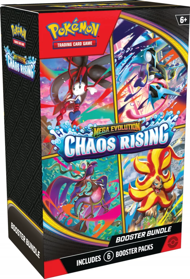 Karetní hra Pokémon TCG: Mega Evolution - Chaos Rising - Booster Bundle