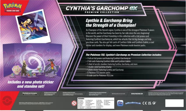 Karetní hra Pokémon TCG - Cynthia's Garchomp ex Premium Collection