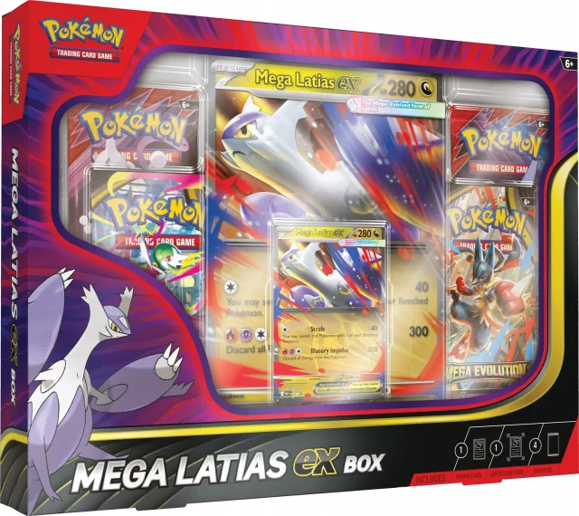 Karetní hra Pokémon TCG: ex Box - Mega Latias
