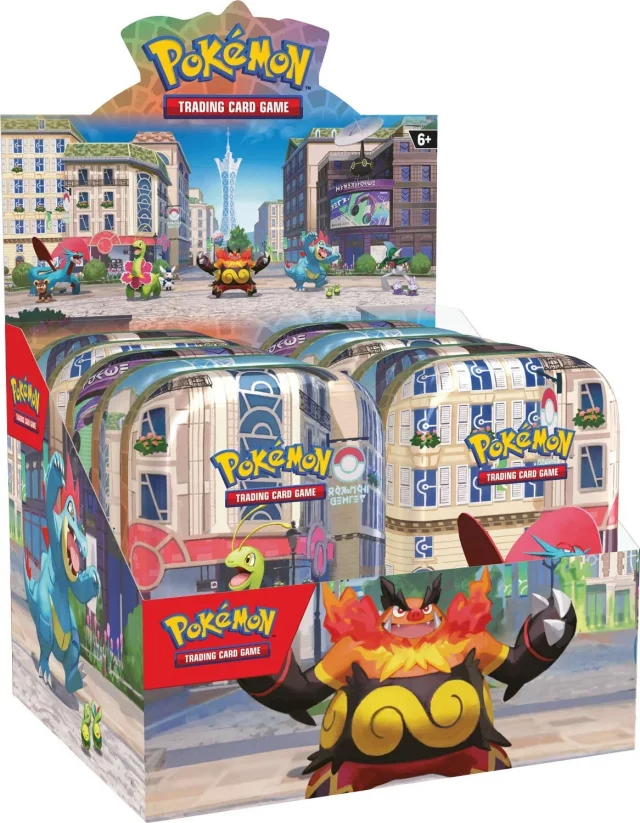Karetní hra Pokémon TCG - Lumiose City Mini Tin Display (10 ks)