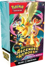 Karetní hra Pokémon TCG: Mega Evolution - Ascended Heroes Booster Bundle (6 boosterů)