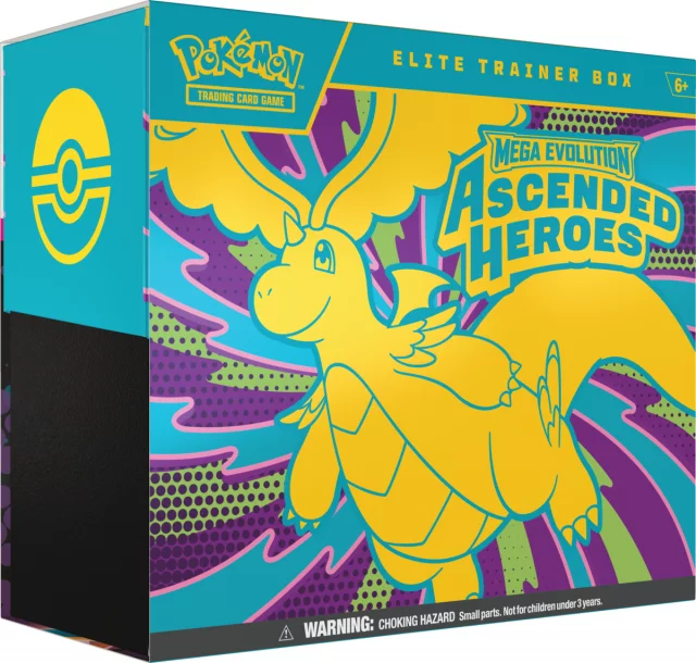 Karetní hra Pokémon TCG: Mega Evolution - Ascended Heroes Elite Trainer Box