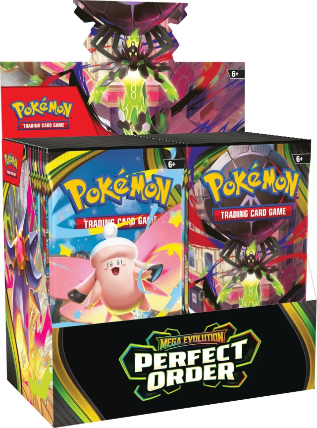 Karetní hra Pokémon TCG: Mega Evolution - Perfect Order Booster Box (36 boosterů)