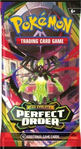 Karetní hra Pokémon TCG: Mega Evolution - Perfect Order Booster (10 karet)